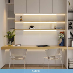 Świetlówka LED T5 18W 6500K 1,2 m z kablem i obudową biała