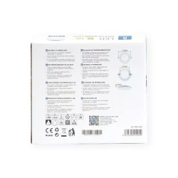 Panel LED podtynkowy 6W zimna barwa 6500K 660lm biały okrągły