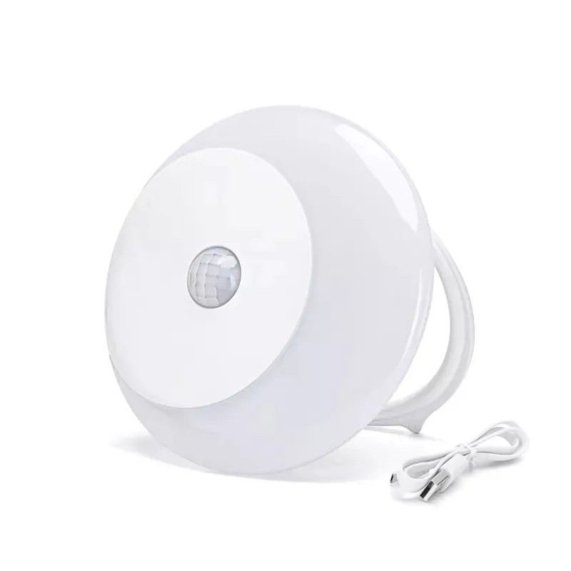 Lampka nocna LED 0,5W 3000K z czujnikiem ruchu i ładowaniem USB-C