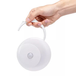 Lampka nocna LED 0,5W 3000K z czujnikiem ruchu i ładowaniem USB-C