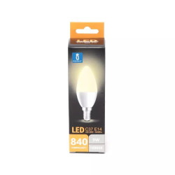 Żarówka LED C37 E14 9W 3000K ciepłe światło 840 lm