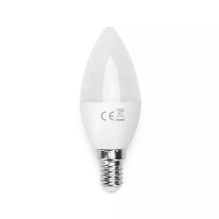 Żarówka LED E14 10W 3000K ciepła barwa 935 lm C37 plastikowa