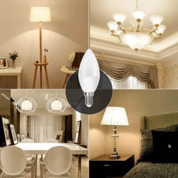 Żarówka LED C37 E14 3W 4000K neutralna barwa 255 lm
