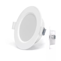 Panel LED podtynkowy okrągły 4W 3000K 440lm IP20 biały do wnętrz