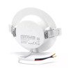 Panel LED podtynkowy okrągły 4W 3000K 440lm IP20 biały do wnętrz