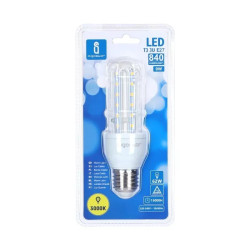 Żarówka LED 9W E27 3000K 840lm U 3U szklana do wnętrz