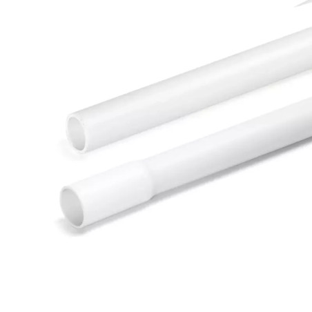 Przewód rozprężny PVC biały 16 mm długość 2 m do instalacji wewnętrznych