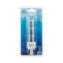 Świetlówka LED PLC 2U 11W 6500K zimne światło trzonek G24d-3