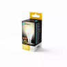 Żarówka LED E27 15W 1500lm ciepłe światło 3000K biała plastikowa