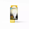 Żarówka LED E27 15W 1500lm ciepłe światło 3000K biała plastikowa