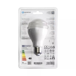 Żarówka LED A67 20W E27 3000K ciepła barwa 2100lm biała plastikowa