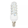 Żarówka LED spiralna E14 7W 660lm zimna barwa 6500K szklana