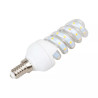Żarówka LED spiralna E14 7W 660lm zimna barwa 6500K szklana
