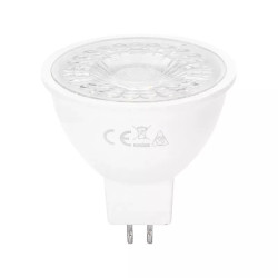 Żarówka LED MR16 6W 480lm 6500K zimna barwa 12V AC/DC