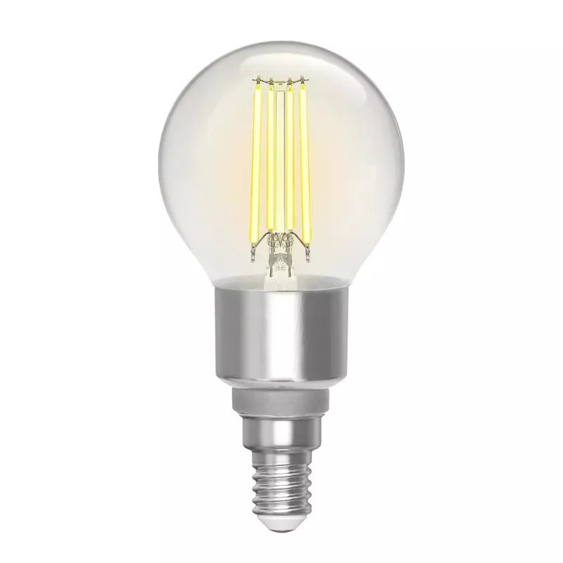 Żarówka LED E14 4,5W 2700-6500K przezroczysta z Wi-Fi i Bluetooth regulacją