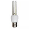 Żarówka LED 9W E27 6500K 840lm U 2U z przezroczystym szkłem