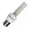 Żarówka LED 9W E27 6500K 840lm U 2U z przezroczystym szkłem