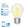 Żarówka LED E27 4,5W 2700-6500K przezroczysta G45 Wi-Fi sterowanie