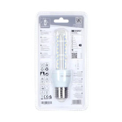 Żarówka LED 9W E27 6500K 840lm U 2U z przezroczystym szkłem