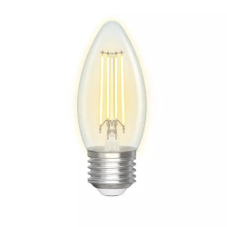 Żarówka LED E27 C35 4,5W 2700-6500K przezroczysta do wnętrz