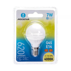 Żarówka LED G45 E14 7W 4000K 620lm neutralna barwa światła