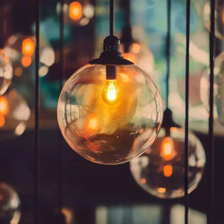 Żarówka LED filamentowa A60 E27 6W 2700K przezroczysta szklana