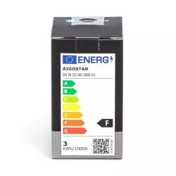 Żarówka LED G45 E14 3W 3000K 255lm biała do wnętrz