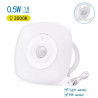 Lampka nocna LED 0,5W 3000K z akumulatorem i czujnikiem ruchu USB