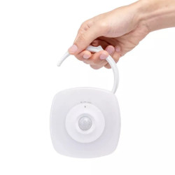 Lampka nocna LED 0,5W 3000K z akumulatorem i czujnikiem ruchu USB