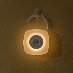 Lampka nocna LED 0,5W 3000K z akumulatorem i czujnikiem ruchu USB