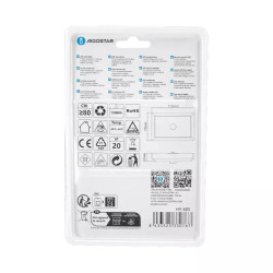 Lampka nocna LED 3W 6500K 120 lm biała z regulacją jasności na baterie AAA