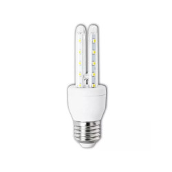 Żarówka LED 6W E27 3000K U 2U 510 lm szklana do wnętrz
