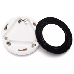 Zestaw 3 lamp nocnych RGB 0,54W z pilotem, białe, IP20