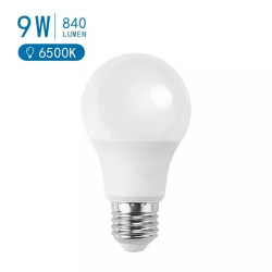 Żarówka LED A60 E27 9W 6500K mleczna zimna barwa 840lm