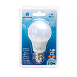 Żarówka LED A60 E27 9W 6500K mleczna zimna barwa 840lm