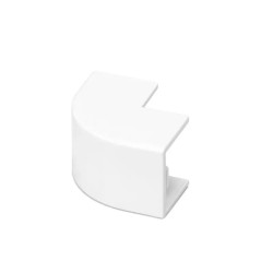 Kolanko zewnętrzne 16x16 mm białe PVC 4 sztuki do listew kablowych