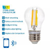 Żarówka LED G45 4,5W E27 regulowana barwa 2700-6500K Bluetooth Mesh