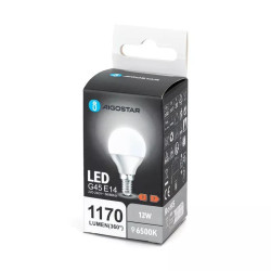 Żarówka LED G45 12W E14 6500K 1170lm zimne światło biała