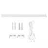 Oprawa LED T5 0,6m 9W 4000K neutralna barwa z kablem 0,6 m