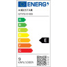 Oprawa LED T5 0,6m 9W 4000K neutralna barwa z kablem 0,6 m