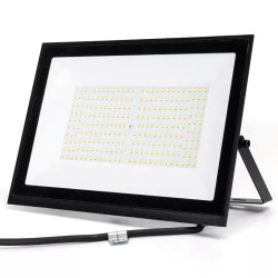 Halogen LED 150W 6500K 13500lm czarny IP65 aluminium szkło