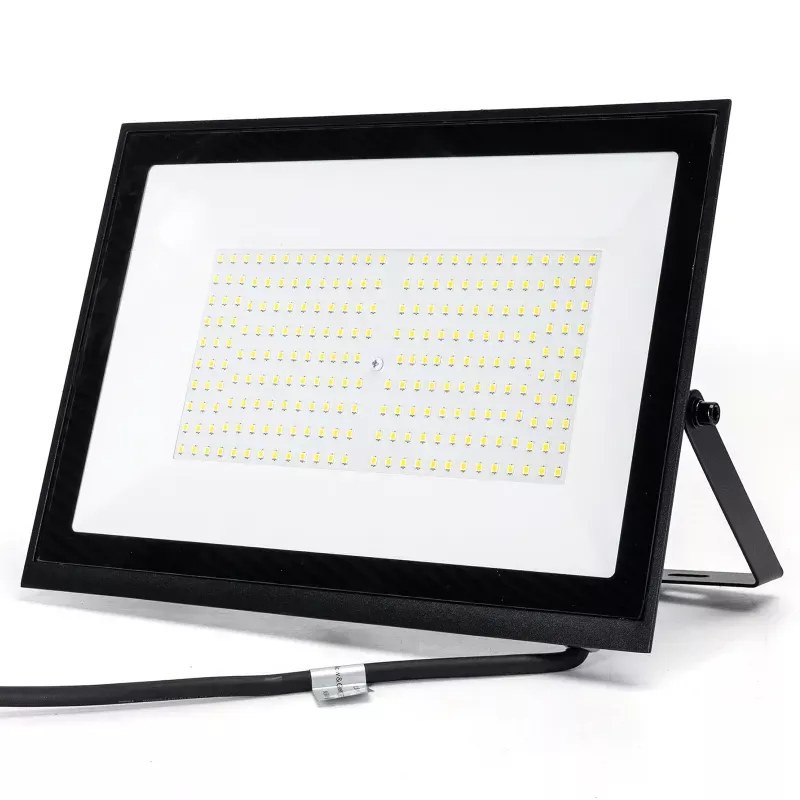 Halogen LED 150W 6500K 13500lm czarny IP65 aluminium szkło
