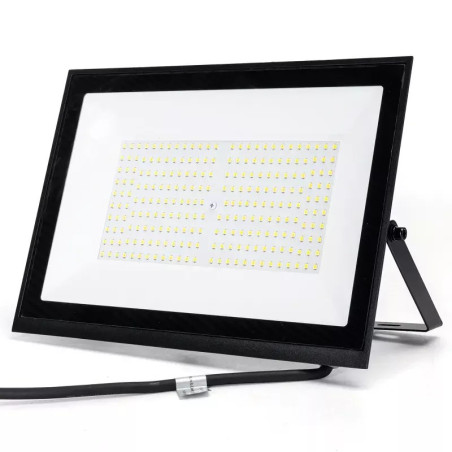 Halogen LED 150W 6500K 13500lm czarny IP65 aluminium szkło