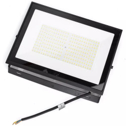 Halogen LED 150W 6500K 13500lm czarny IP65 aluminium szkło