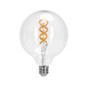 Żarówka LED E27 G125 4.9W RGB z ciepłą barwą i Bluetooth Mesh
