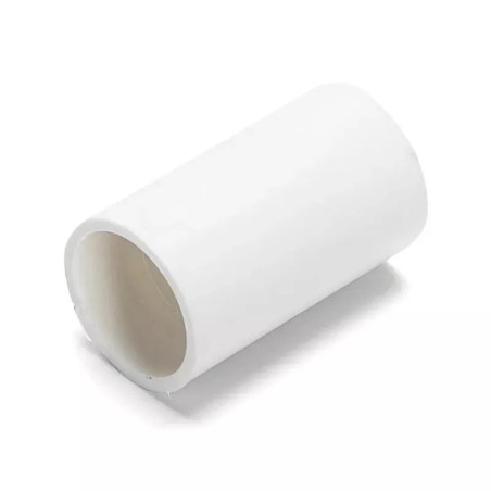Złącze proste białe PVC 16 mm 4 sztuki do przewodów instalacyjnych