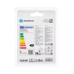 Żarówka LED E27 6W 4000K 510lm neutralna barwa światła