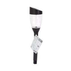 Lampy solarne do ogrodu 6 szt. 0,006W 6500K zimna barwa IP44 czarne