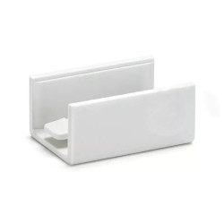 Łącznik prosty z PVC do korytek 15x10 mm biały 4 sztuki