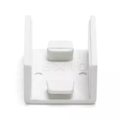 Łącznik prosty z PVC do korytek 15x10 mm biały 4 sztuki